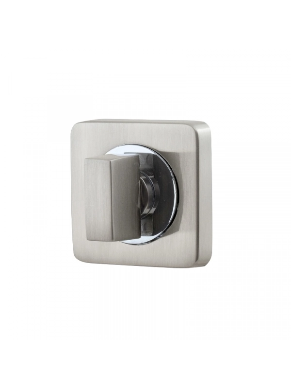 Фиксатор Armadillo поворотная BK6.K.SQ52 (BK6/SQ) SN/CP-3 матовый никель/хром