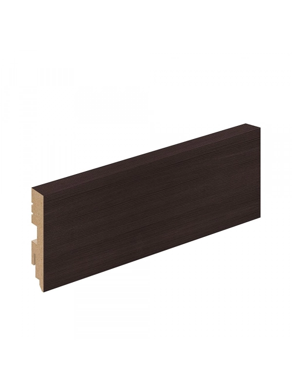 Плинтус прямой экошпон Wenge Melinga 70х16х2400