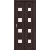 Межкомнатная складная дверь экошпон Браво-23 ДС wenge melinga