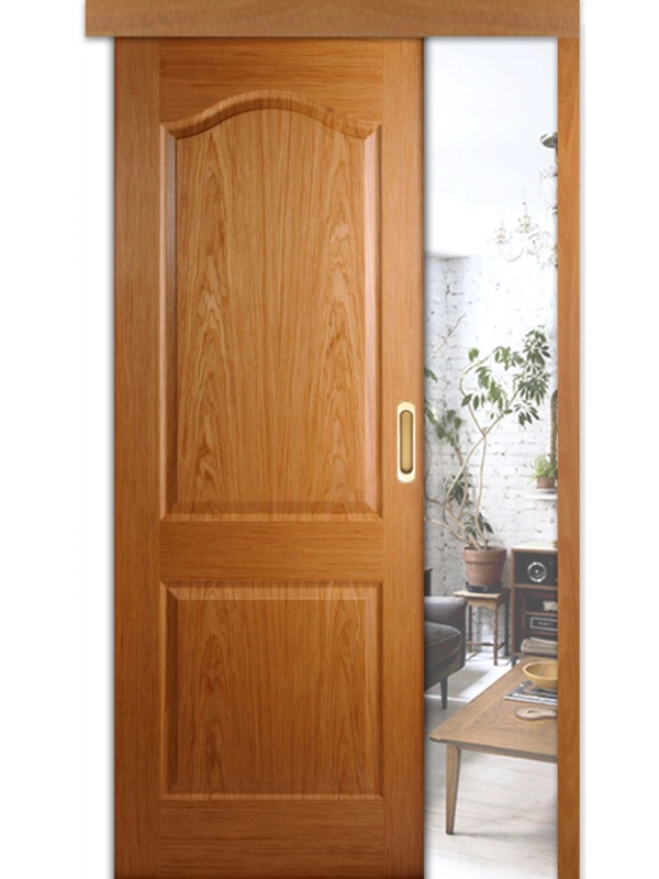 Межкомнатная раздвижная дверь Капричеза дуб глухая