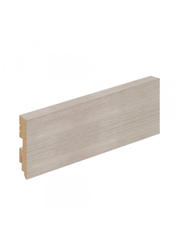 Плинтус прямой экошпон Cappuccino Melinga 70х16х2400