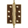 Петля дверная Armadillo (Армадилло) универсальная Castillo CL 500-A4 102x76x3,5 FG-10 Французское золото