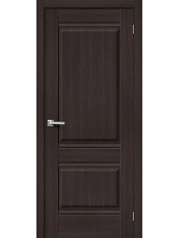 Межкомнатная дверь экошпон Прима-2 Wenge Melinga глухая