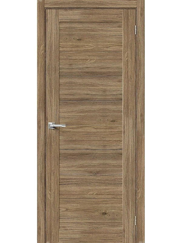 Межкомнатная дверь экошпон Браво-21 Original Oak глухая