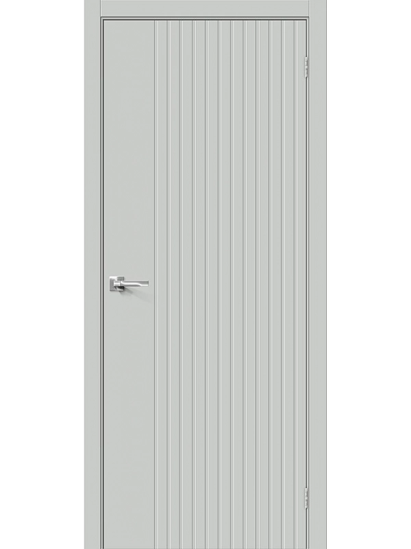 Межкомнатная дверь винил Граффити-32 Grey Pro глухая