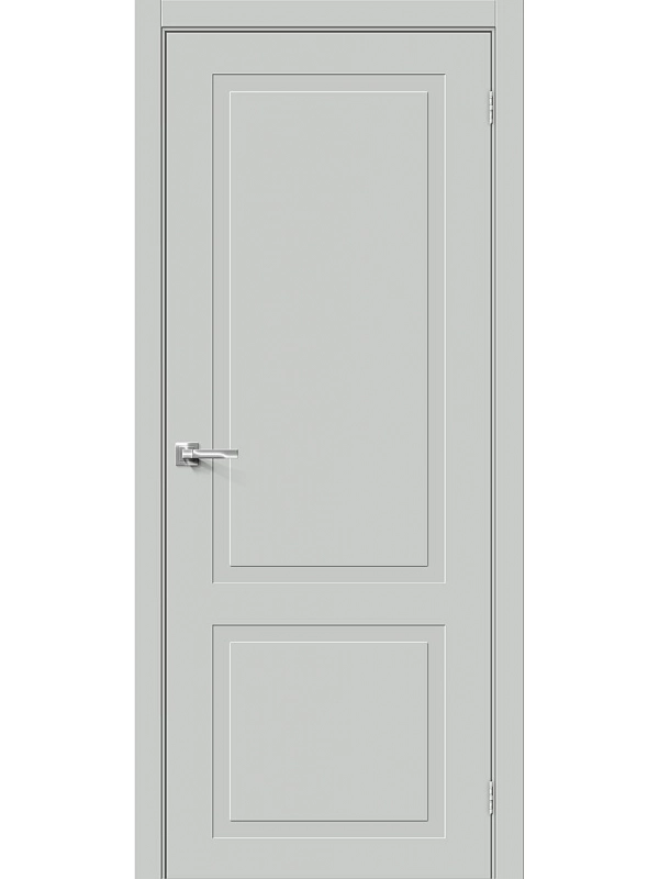 Межкомнатная дверь винил Граффити-12 Grey Pro глухая