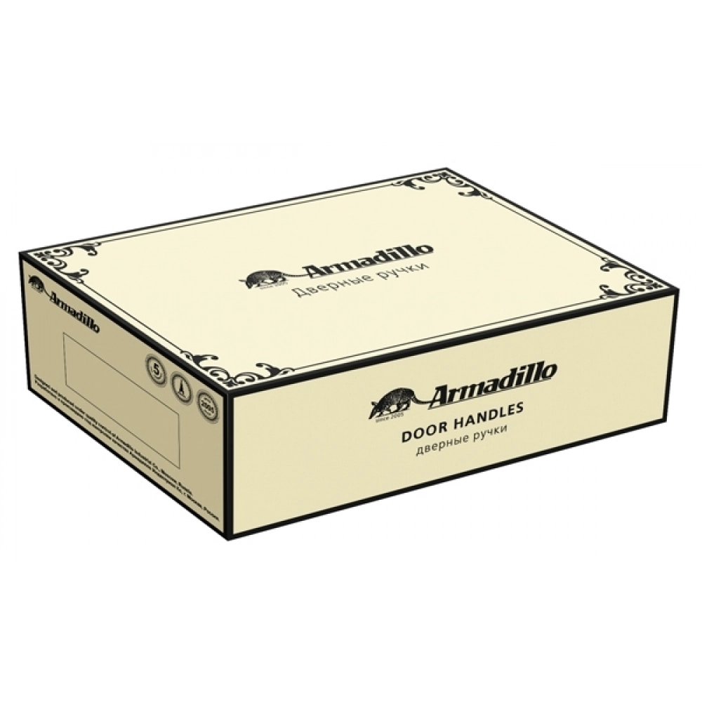 Дверная ручка Armadillo R.CL55.Silvia (Silvia CL1) AS/СRP-109 античное серебро/кракелюр