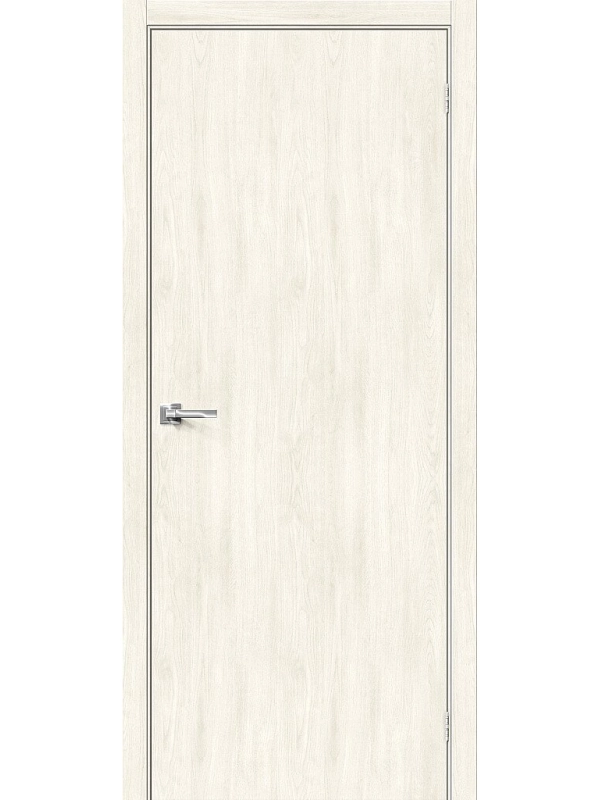 Межкомнатная дверь экошпон Браво-0 Nordic Oak глухая