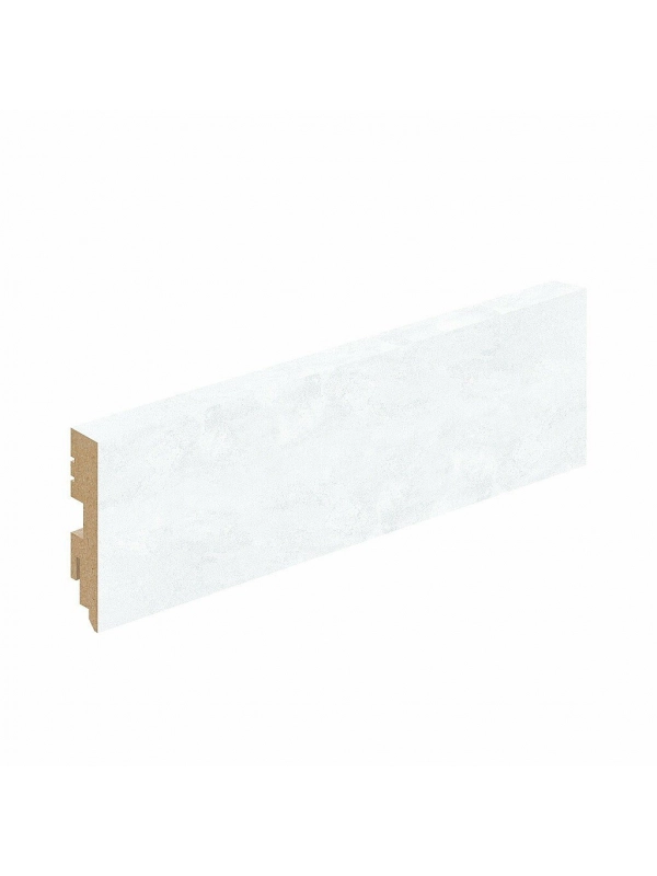 Плинтус прямой экошпон Snow Art 70х16х2400