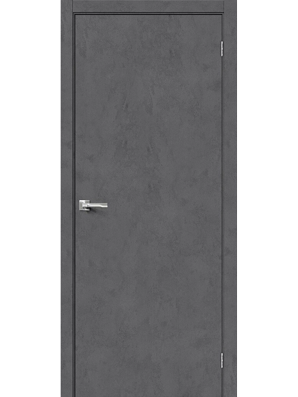 Межкомнатная дверь экошпон Браво-0 Slate Art глухая