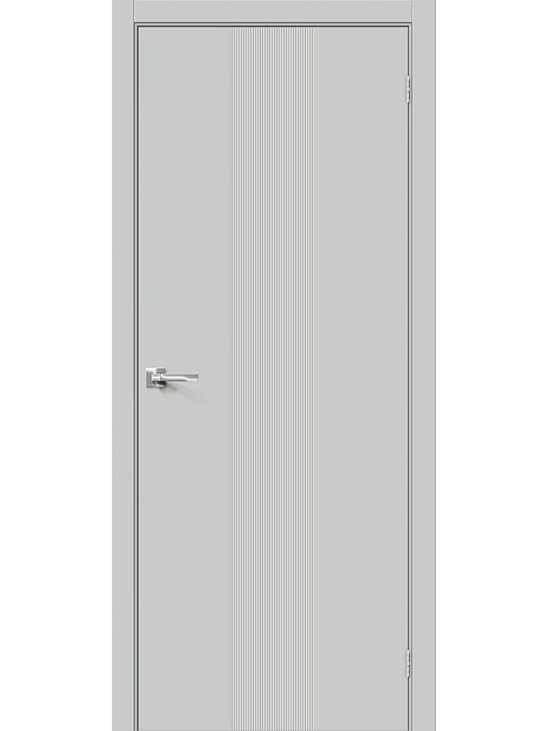Межкомнатная дверь винил Граффити-21 Grey Pro глухая