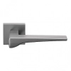 Дверная ручка SILLUR SALVO PLATINUM GRAY (Платиново-серый, антибактериальное покрытие)