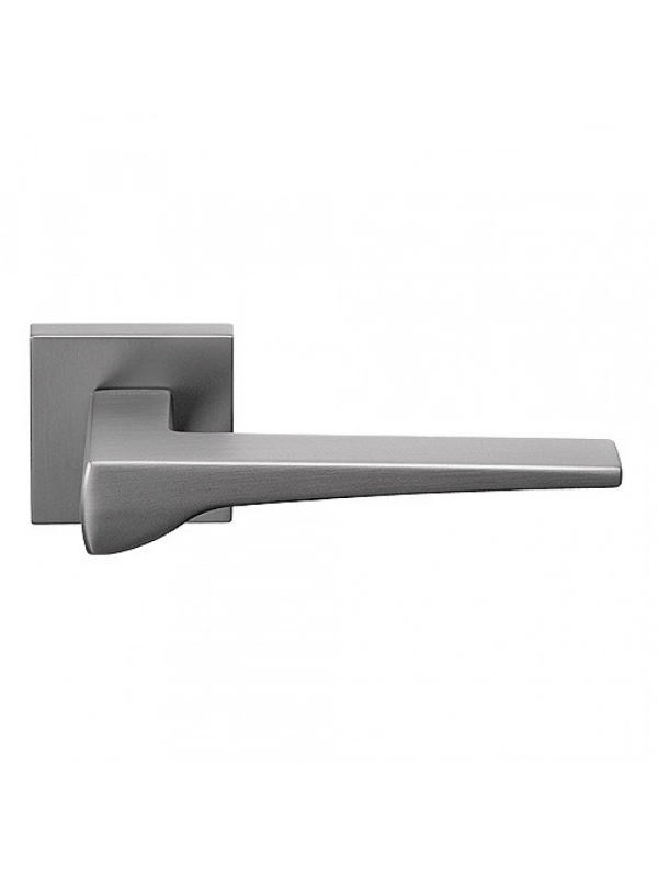 Дверная ручка SILLUR SALVO PLATINUM GRAY (Платиново-серый, антибактериальное покрытие)