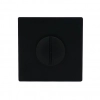 Фиксатор квадратный SILLUR OL-L M.BLACK (Чёрный, антибактериальное покрытие)