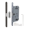 Магнитная защелка Armadillo WC с планкой GRAVITY.PRO G01. 96 BPVD вороненый никель